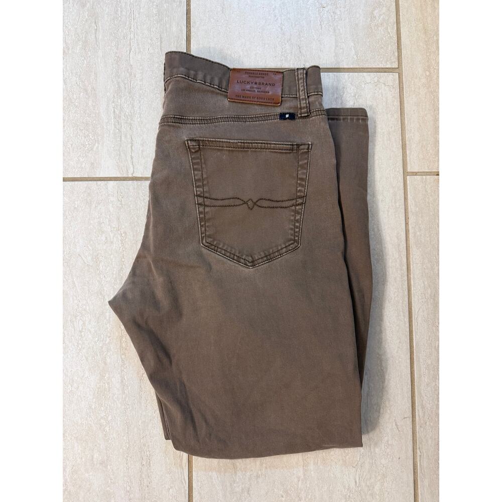 LUCKY BRAND 121 Slim Straight Pants